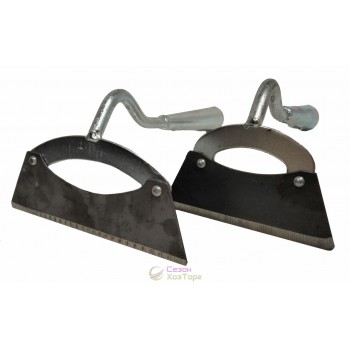 Сапка сталева посилена 150 мм